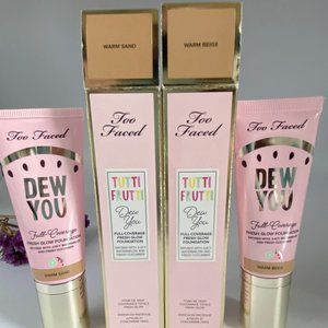 NIB TOO FACED Tutti Frutti Dew You Full Coverage Foundation